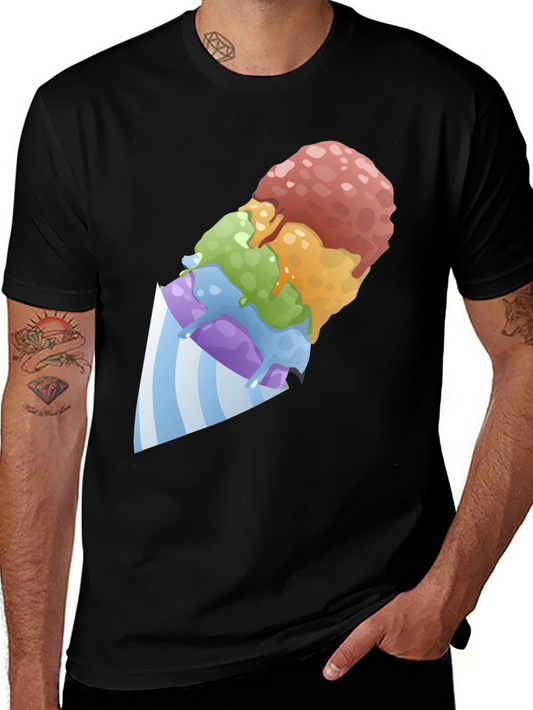 Snow Cone Graphic Tee - Cool Summer Vibes