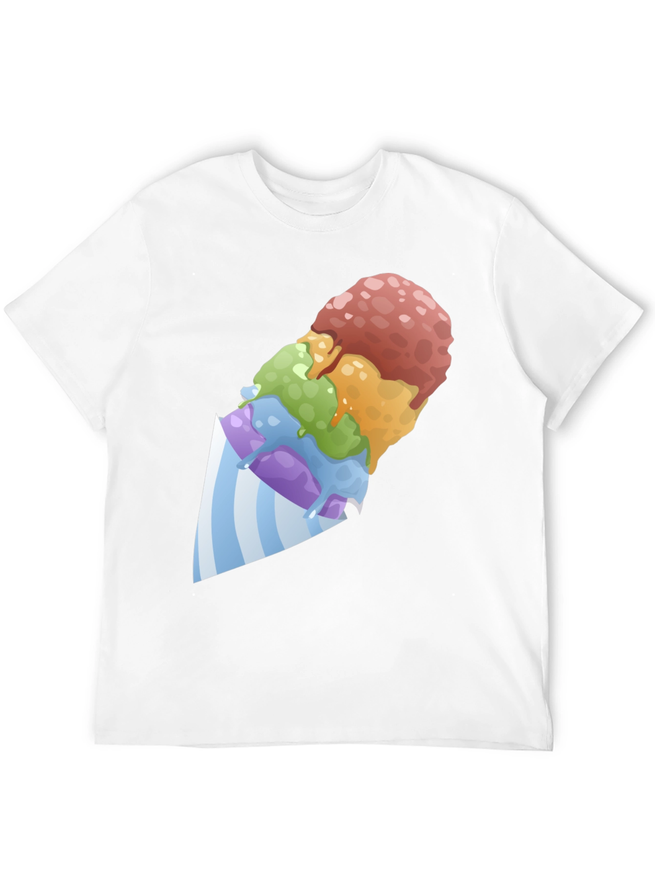Snow Cone Graphic Tee - Cool Summer Vibes
