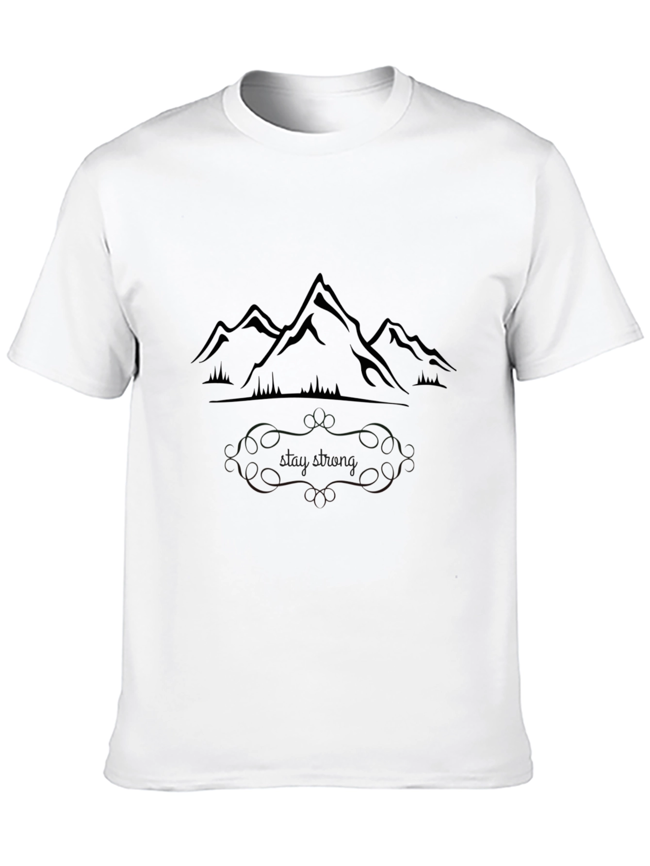 Mountain Graphic Tee - Stay Strong
