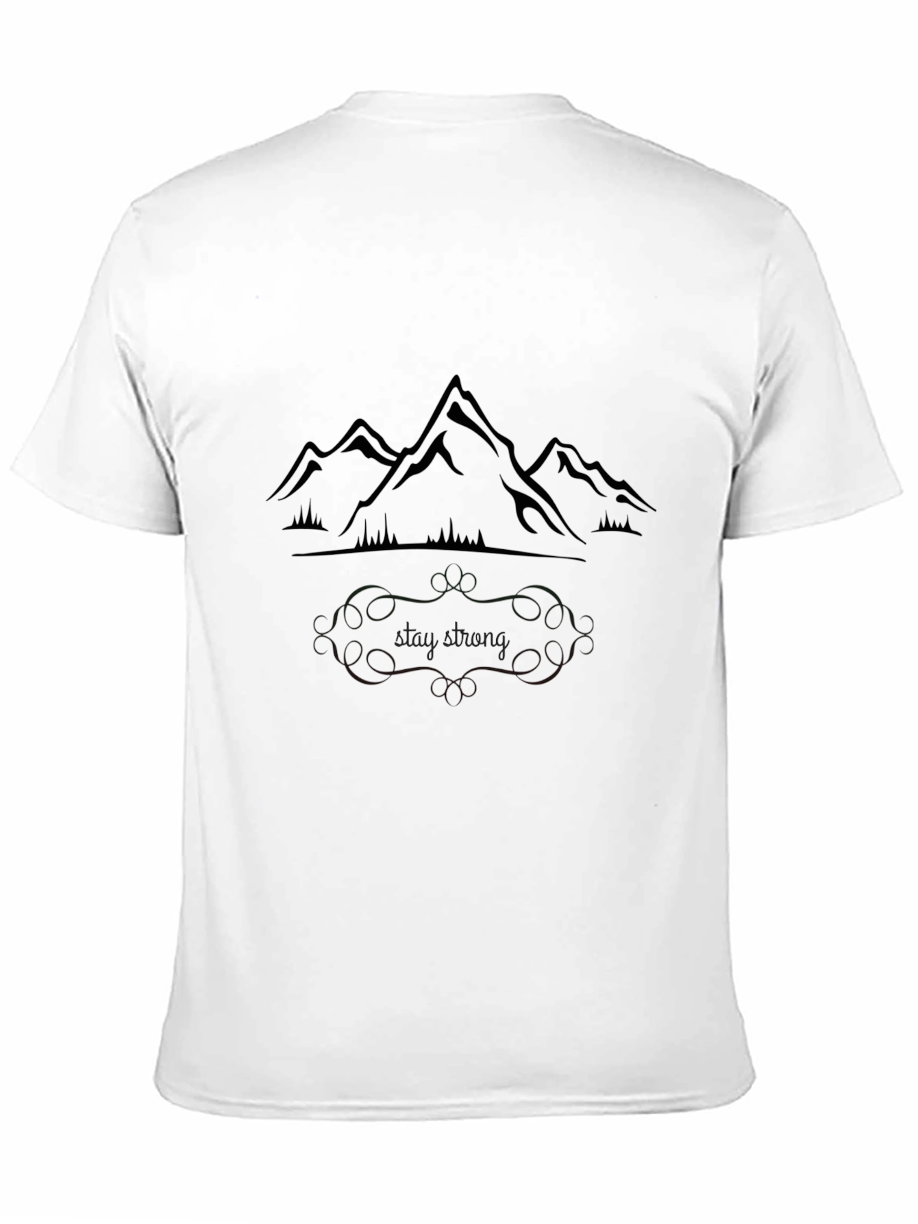 Mountain Graphic Tee - Stay Strong