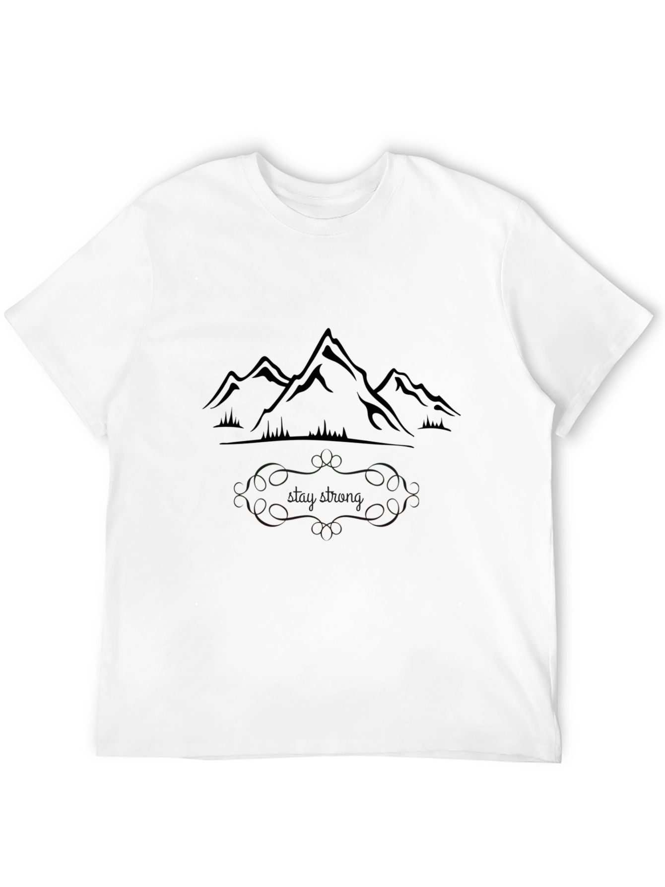 Mountain Graphic Tee - Stay Strong