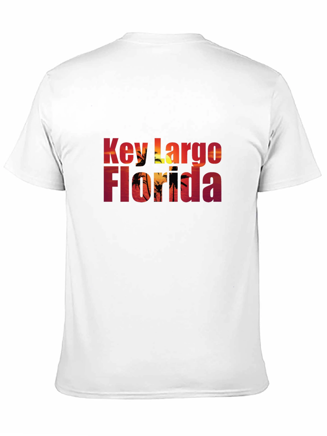 Key Largo Florida Black T-Shirt