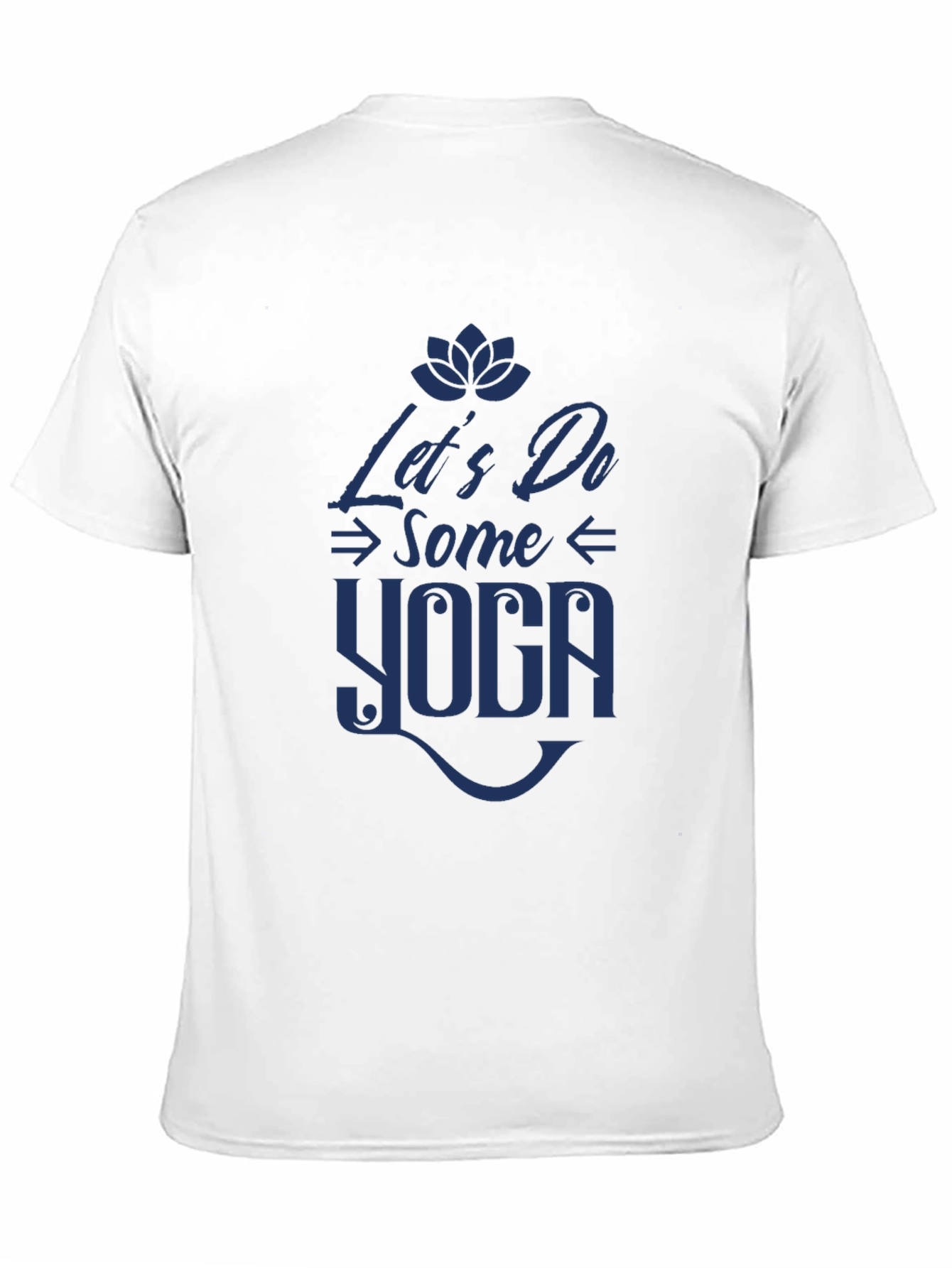 Lets Do Some Yoga Graphic Tee - Black