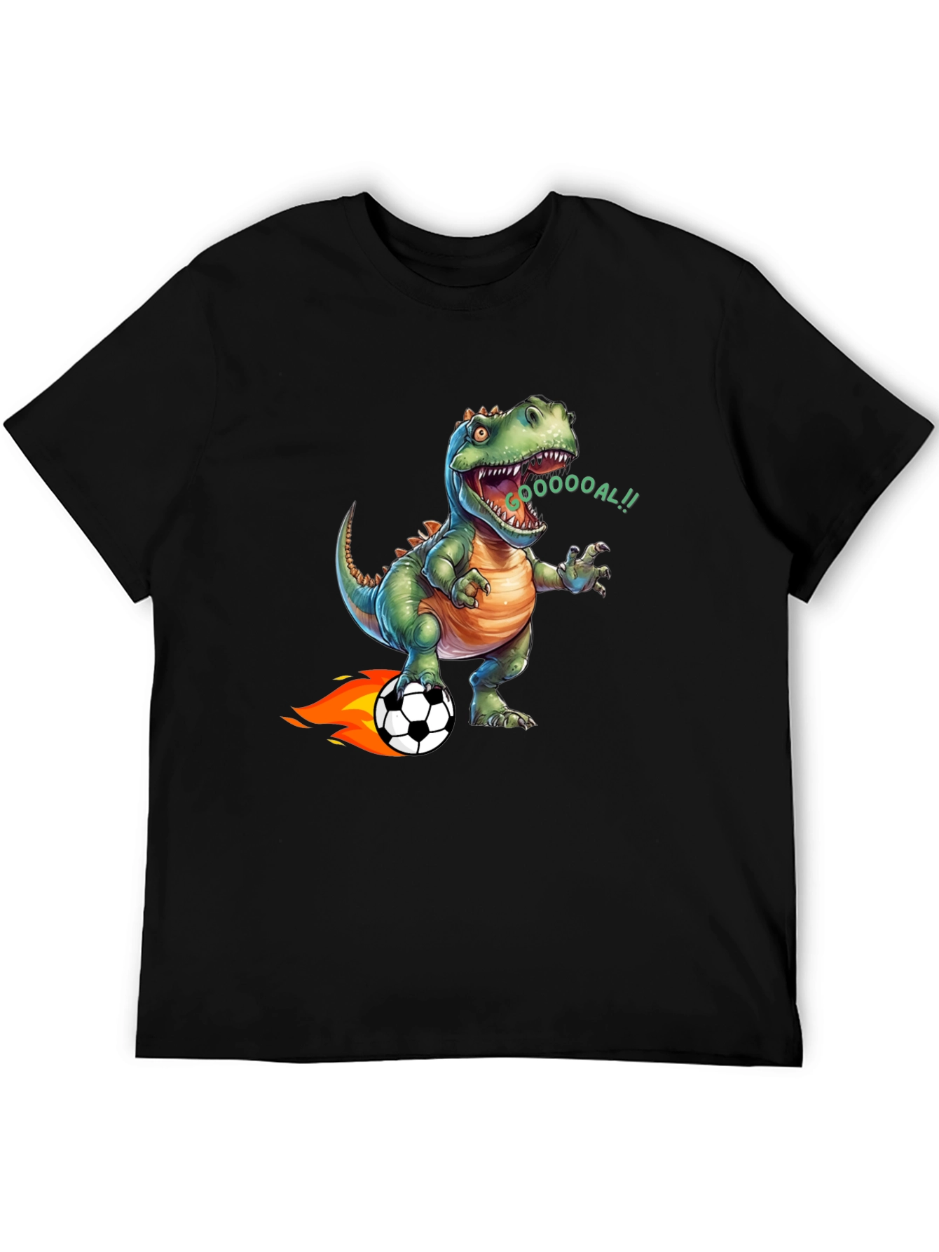 Dino Soccer T-Shirt - Roaring Fun!