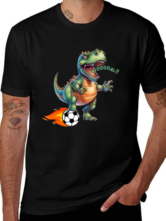 Dino Soccer T-Shirt - Roaring Fun!