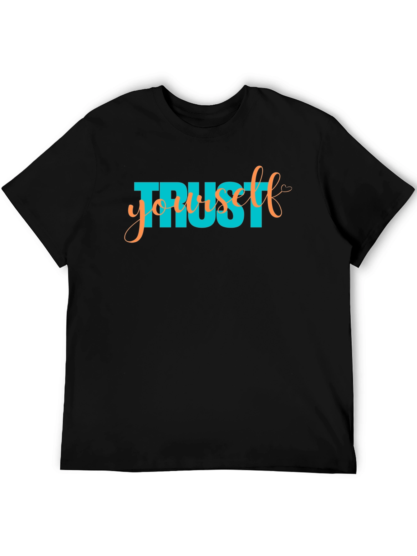 Trust Yourself Graphic Tee - Black