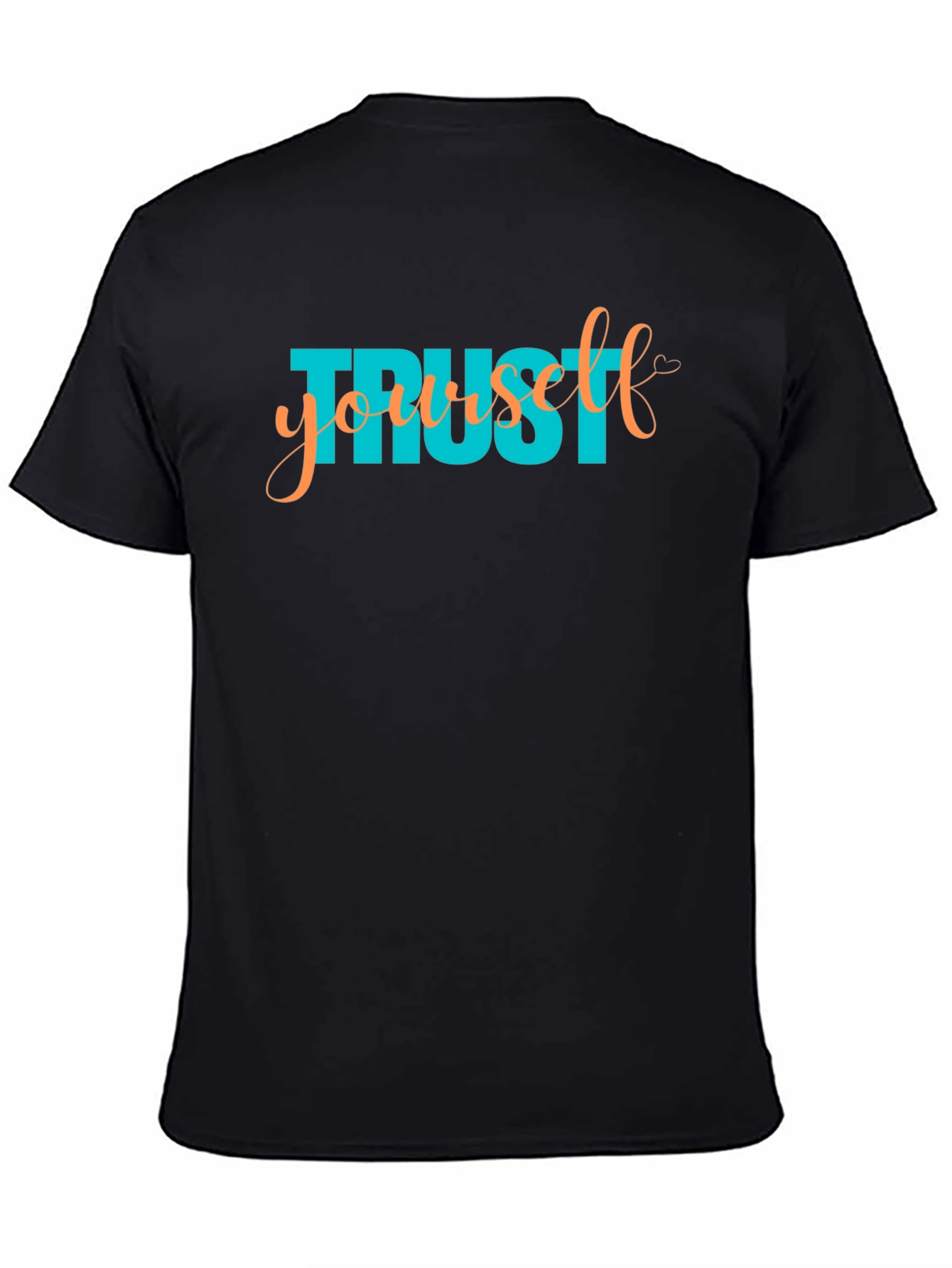 Trust Yourself Graphic Tee - Black
