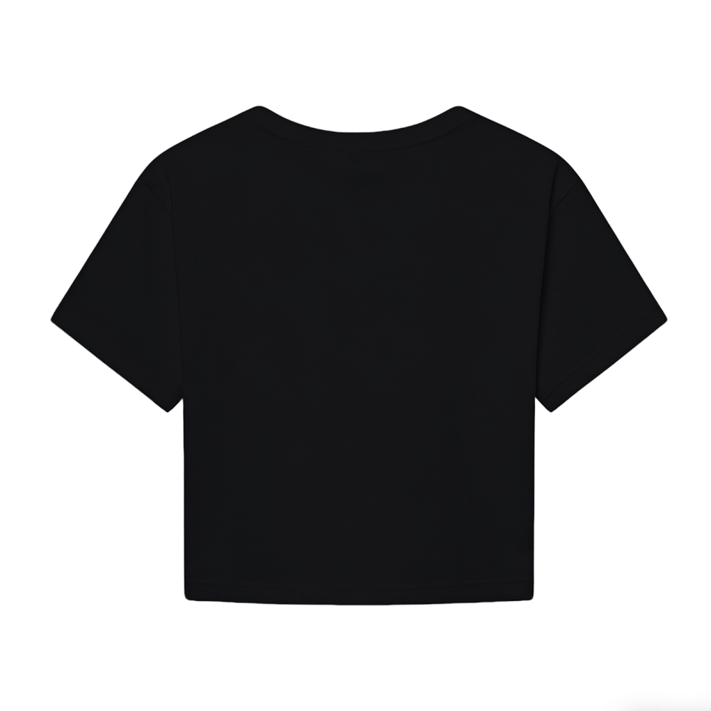 Retro Vintage Santa Claus Shhh Gesture Christmas Party Women Crop Top