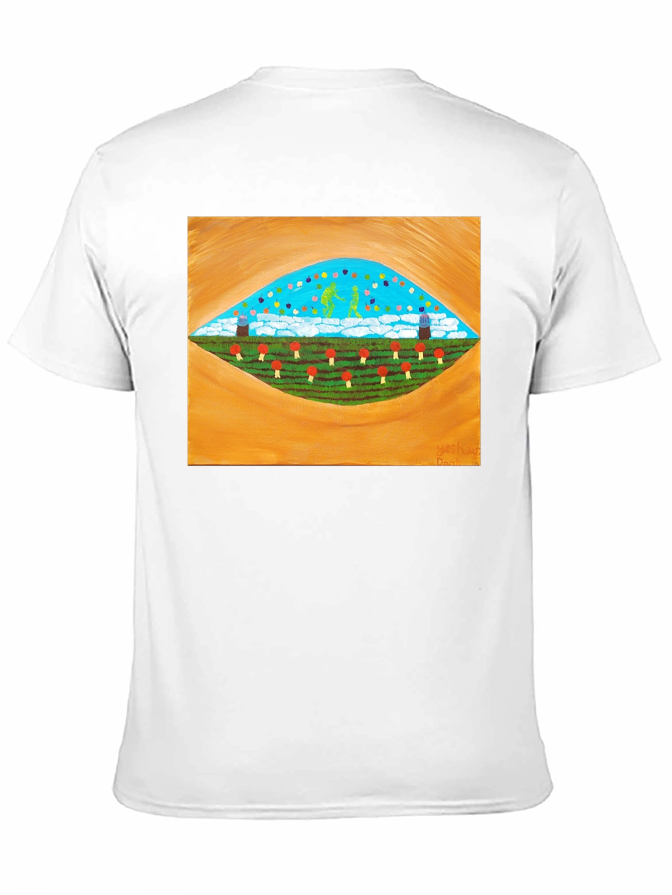 Surreal Landscape Graphic Tee - Stylish Comfort