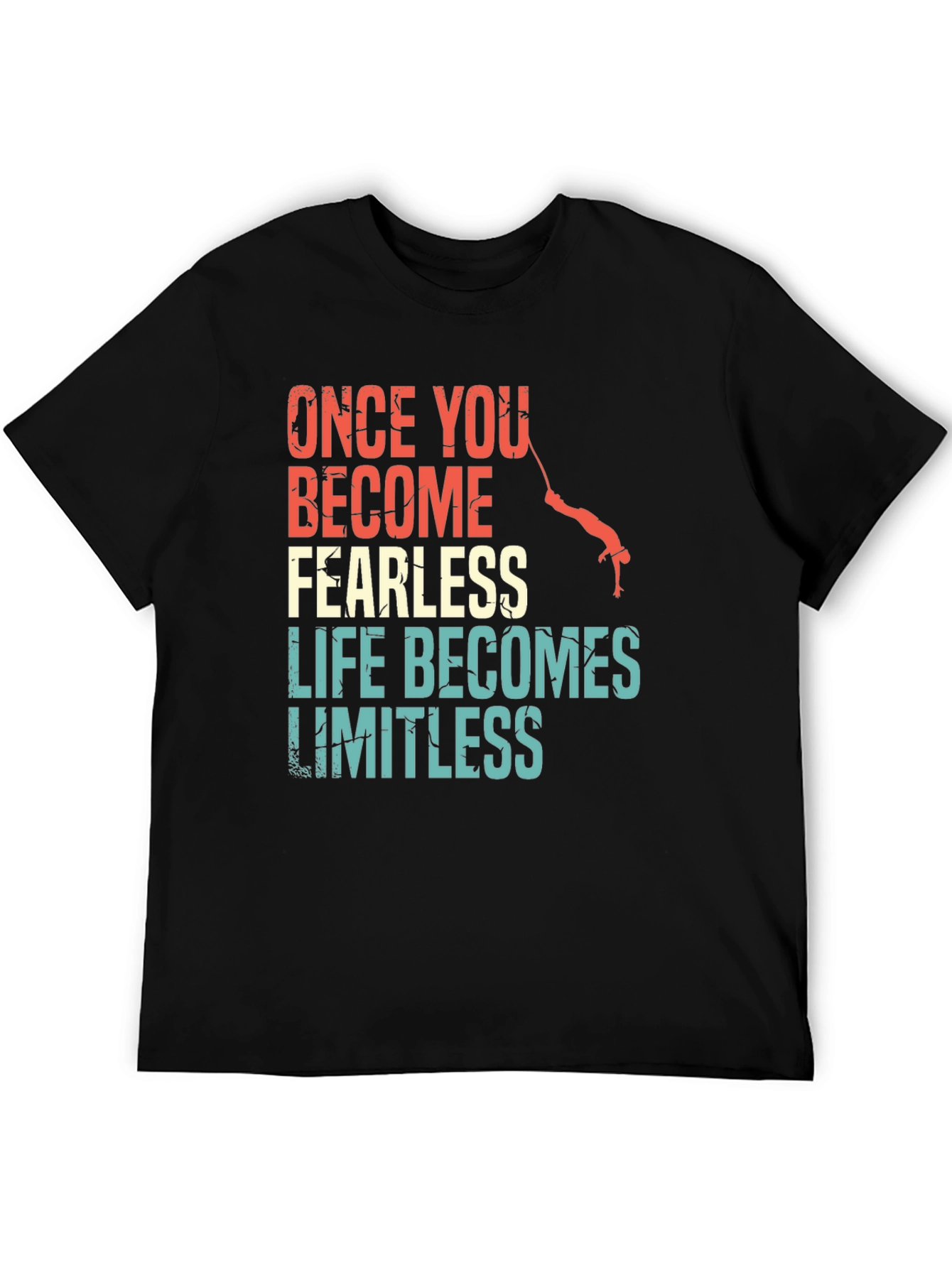 Fearless Limitless Motivational Graphic Tee