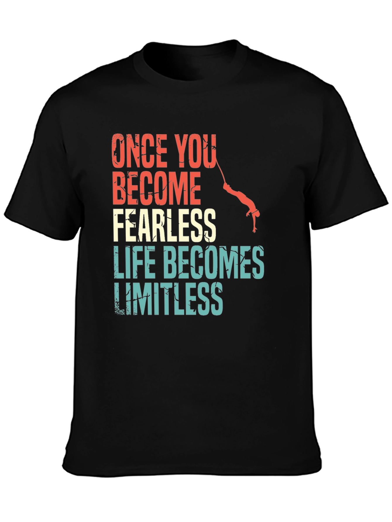 Fearless Limitless Motivational Graphic Tee