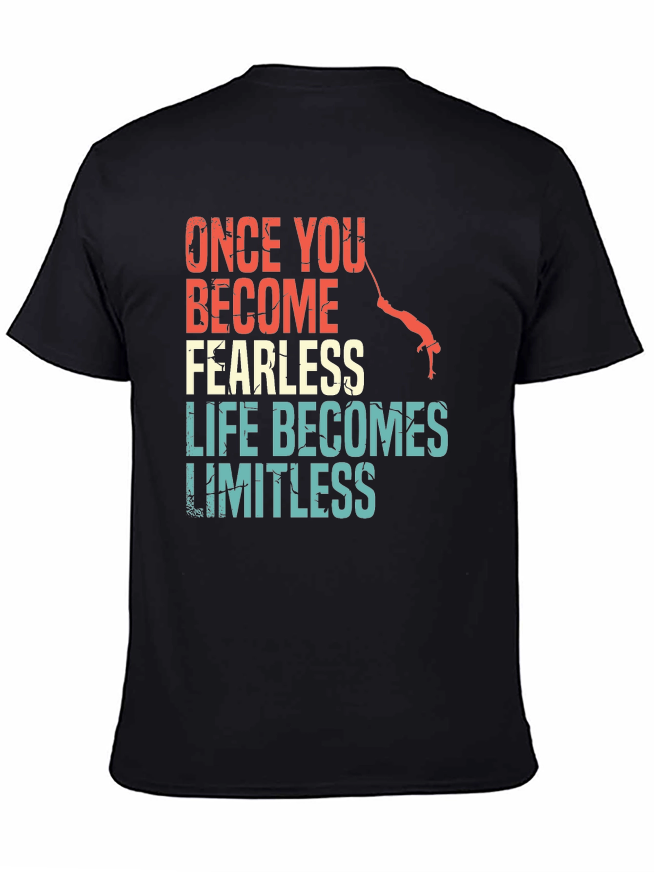 Fearless Limitless Motivational Graphic Tee