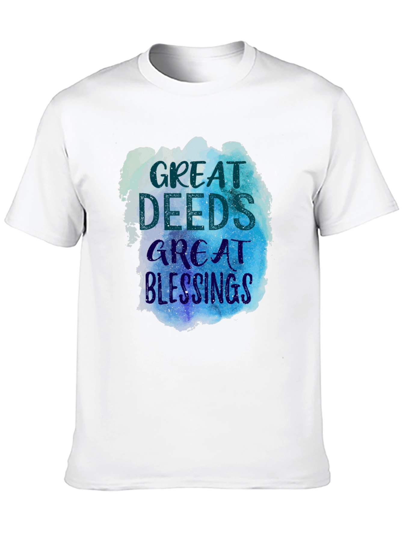 Great Deeds Great Blessings Graphic Tee