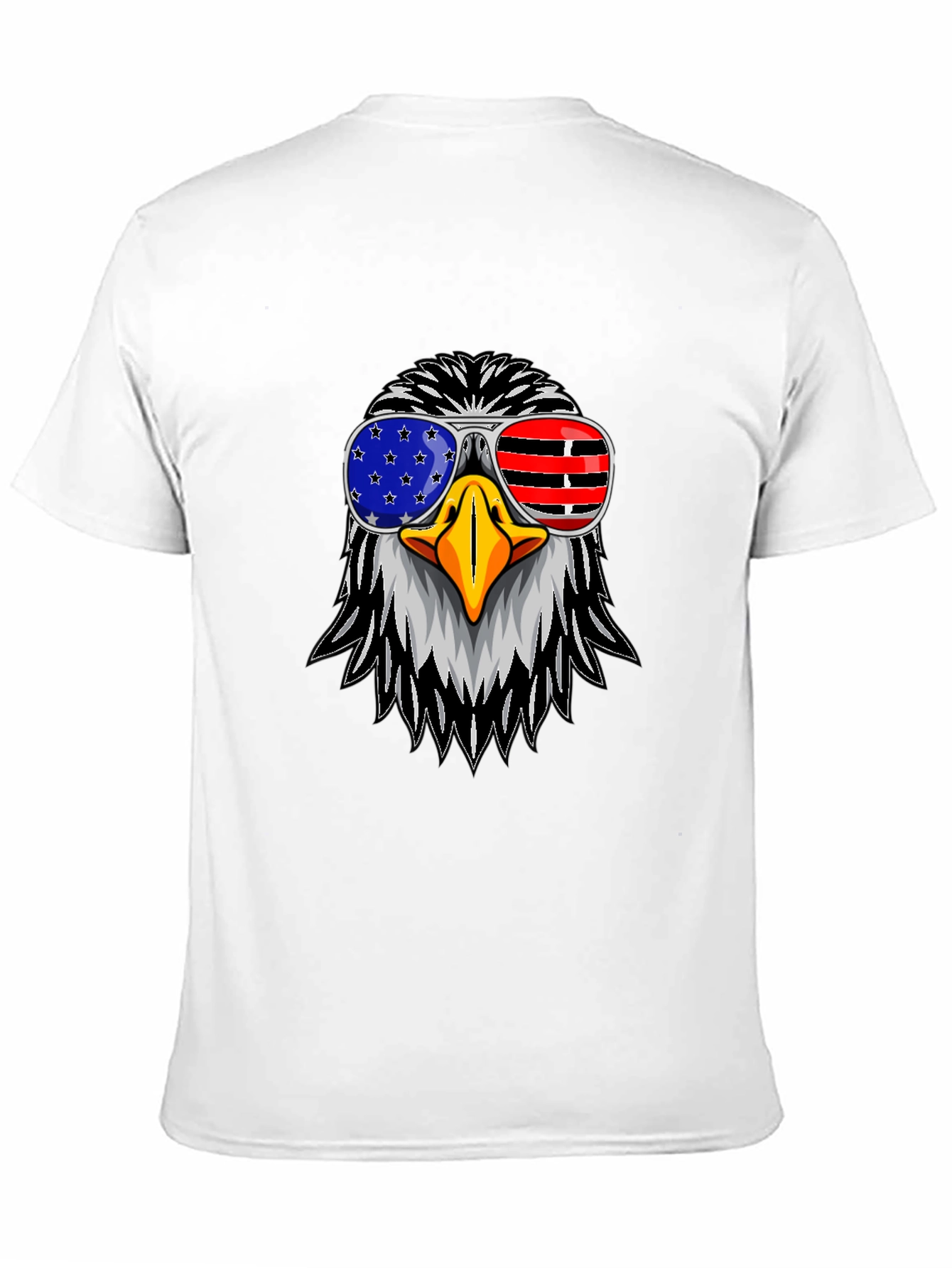 American Eagle USA Flag Sunglasses Graphic T-Shirt