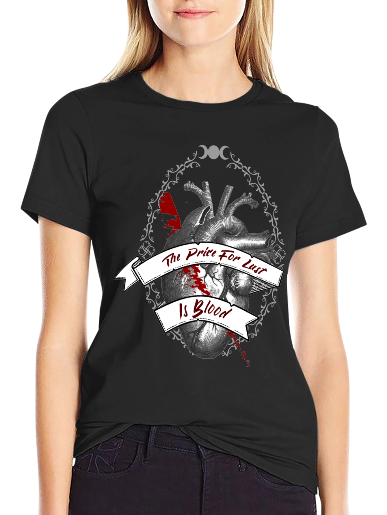 Gothic Heart & Lust T-Shirt