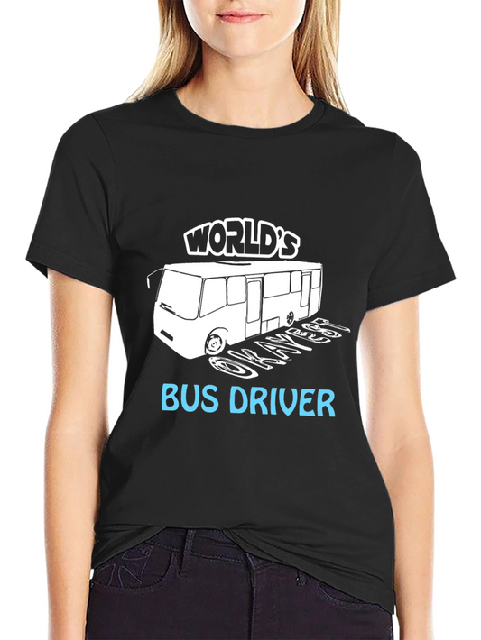 Worlds Okayest Bus Driver T-Shirt