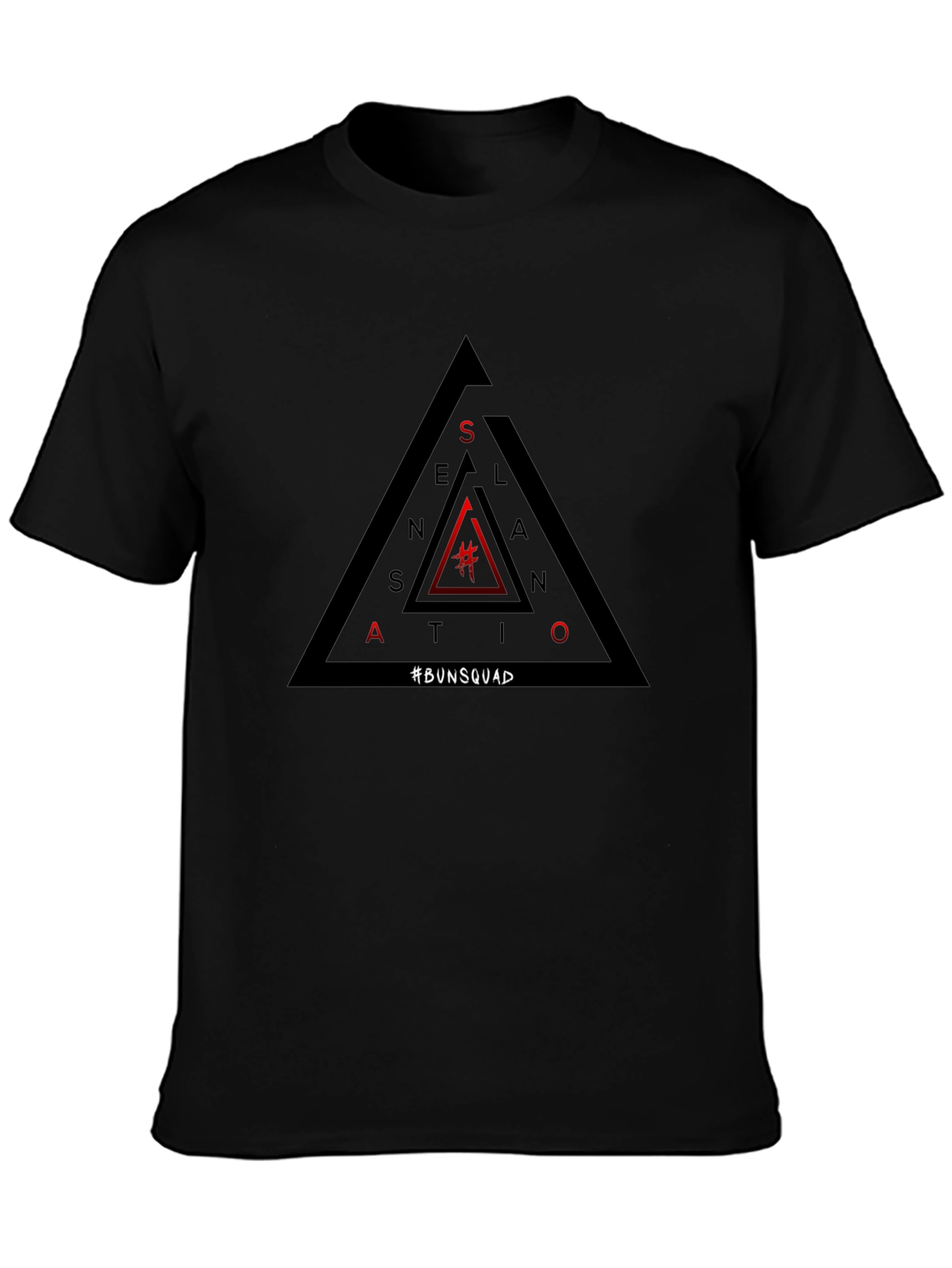 Sensational #Bunsquad Black T-Shirt