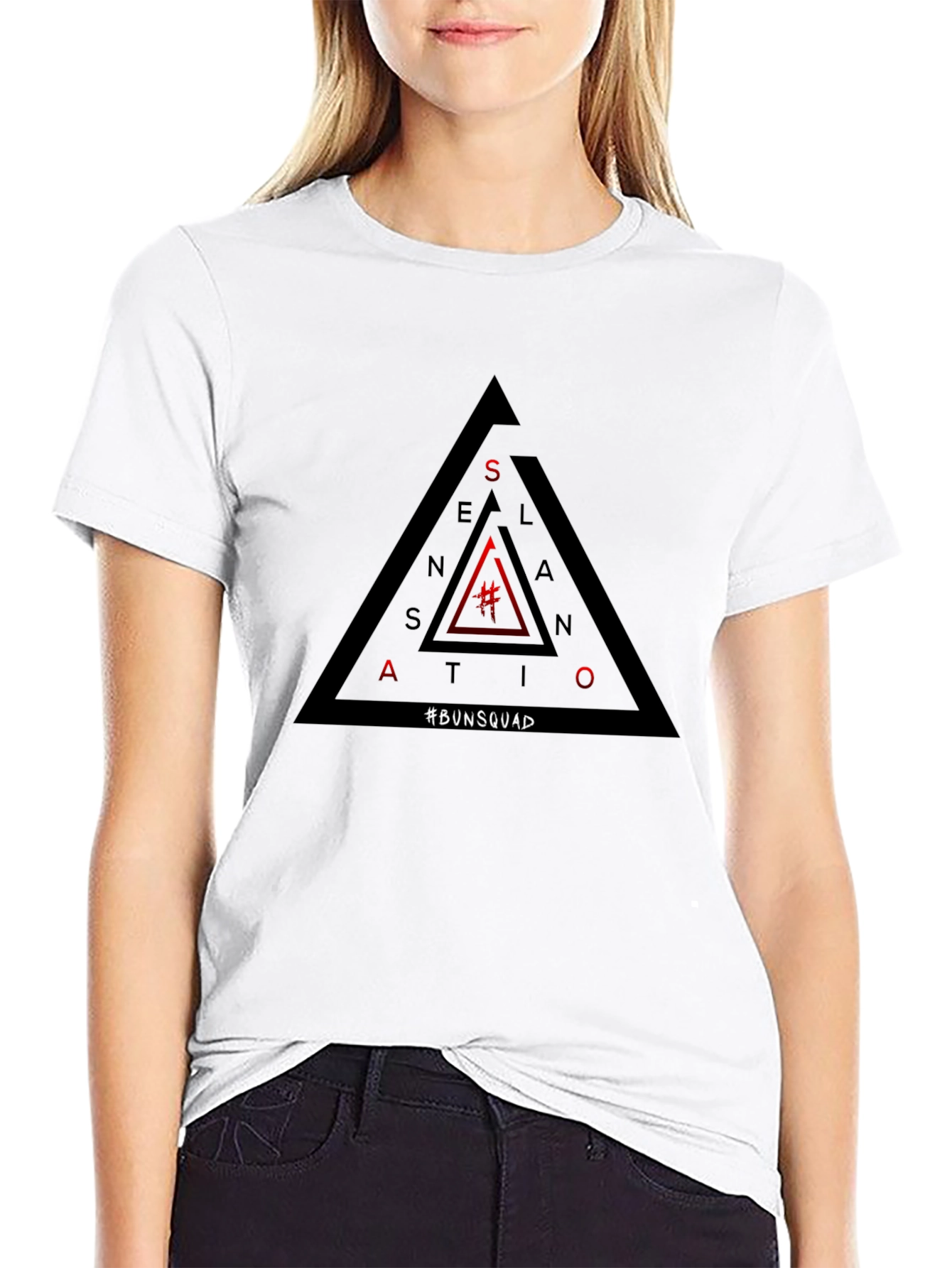 Sensational #Bunsquad Black T-Shirt