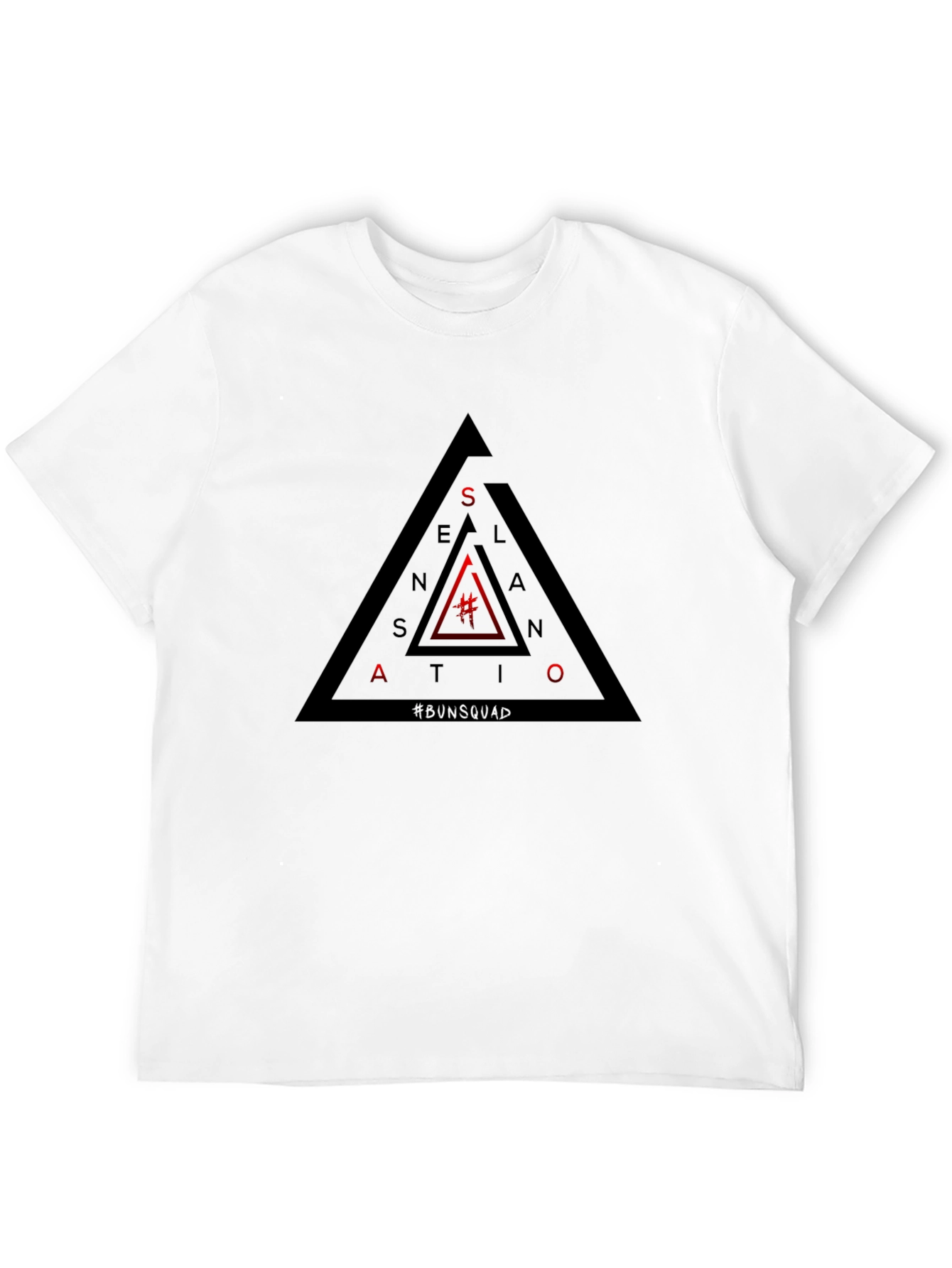 Sensational #Bunsquad Black T-Shirt