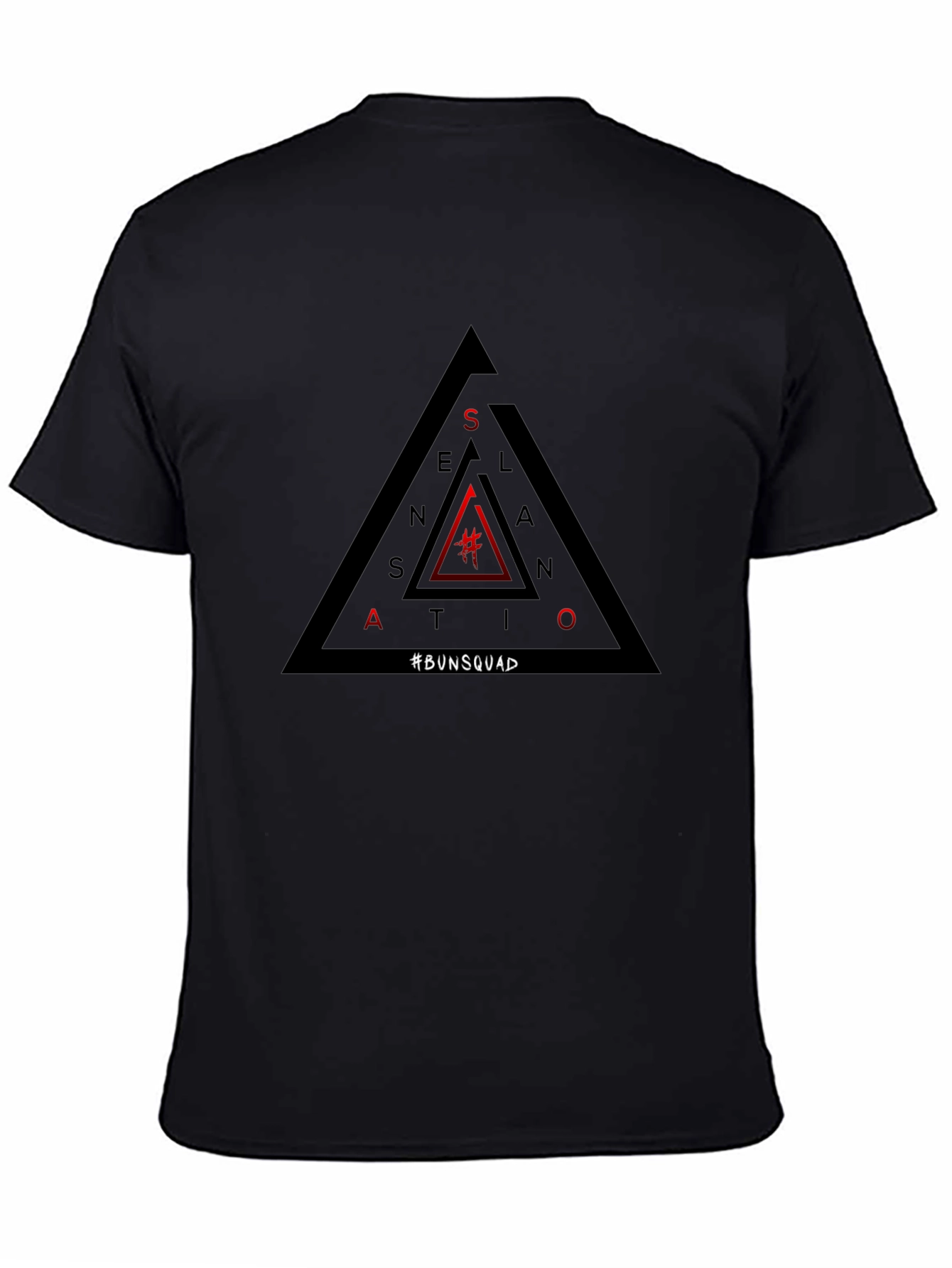 Sensational #Bunsquad Black T-Shirt