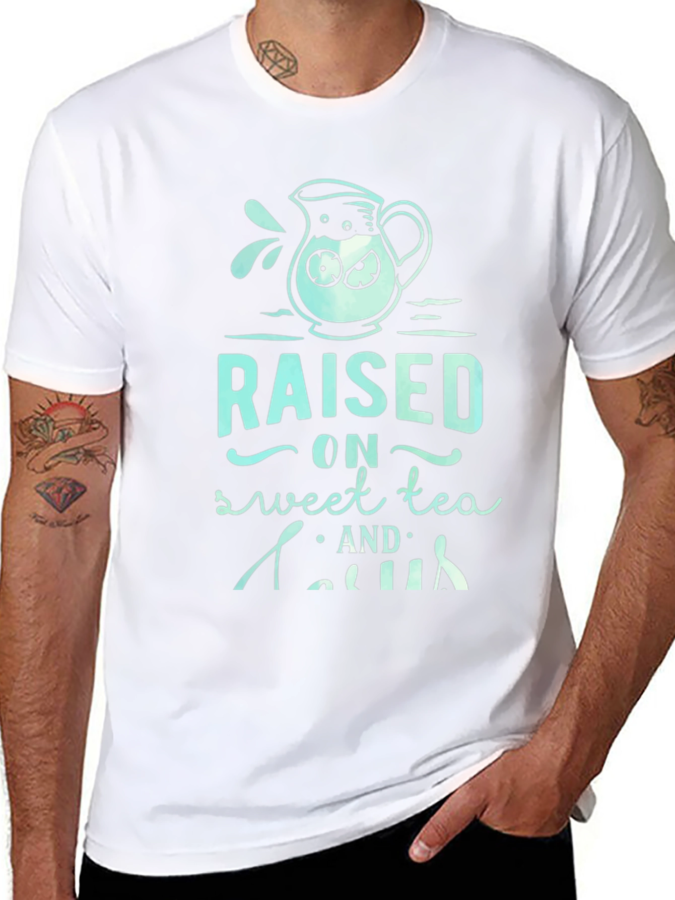 Raised on Sweet Tea Graphic Tee