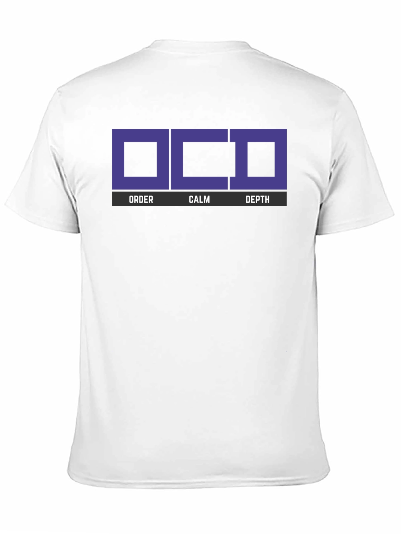 OCD Order Calm Depth Black T-Shirt