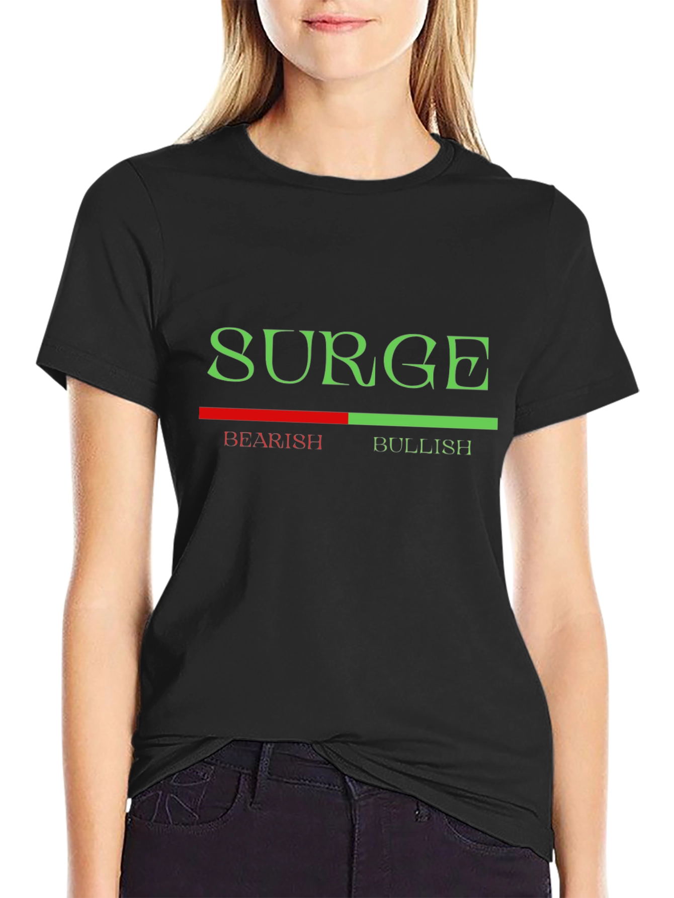 Surge Bearish Bullish Graphic Tee - Trader T-Shirt