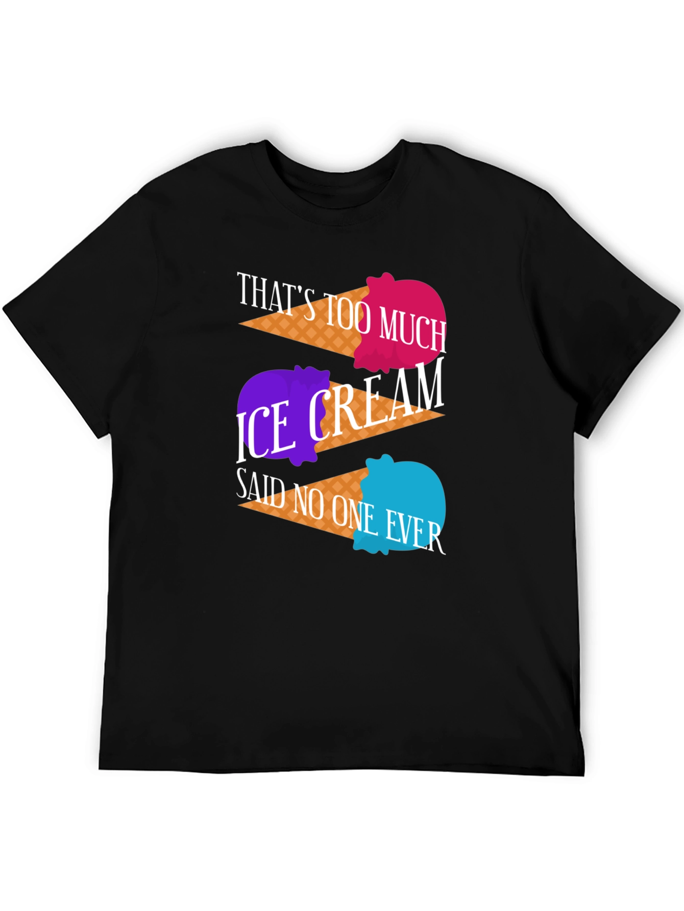 Ice Cream Lover T-Shirt - Too Much Ice Cream?