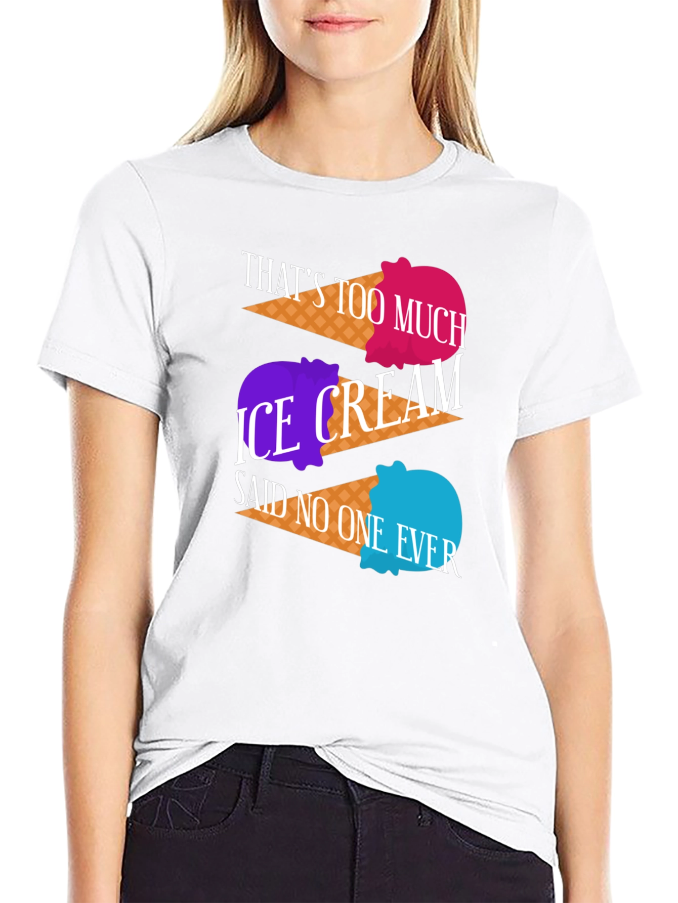 Ice Cream Lover T-Shirt - Too Much Ice Cream?