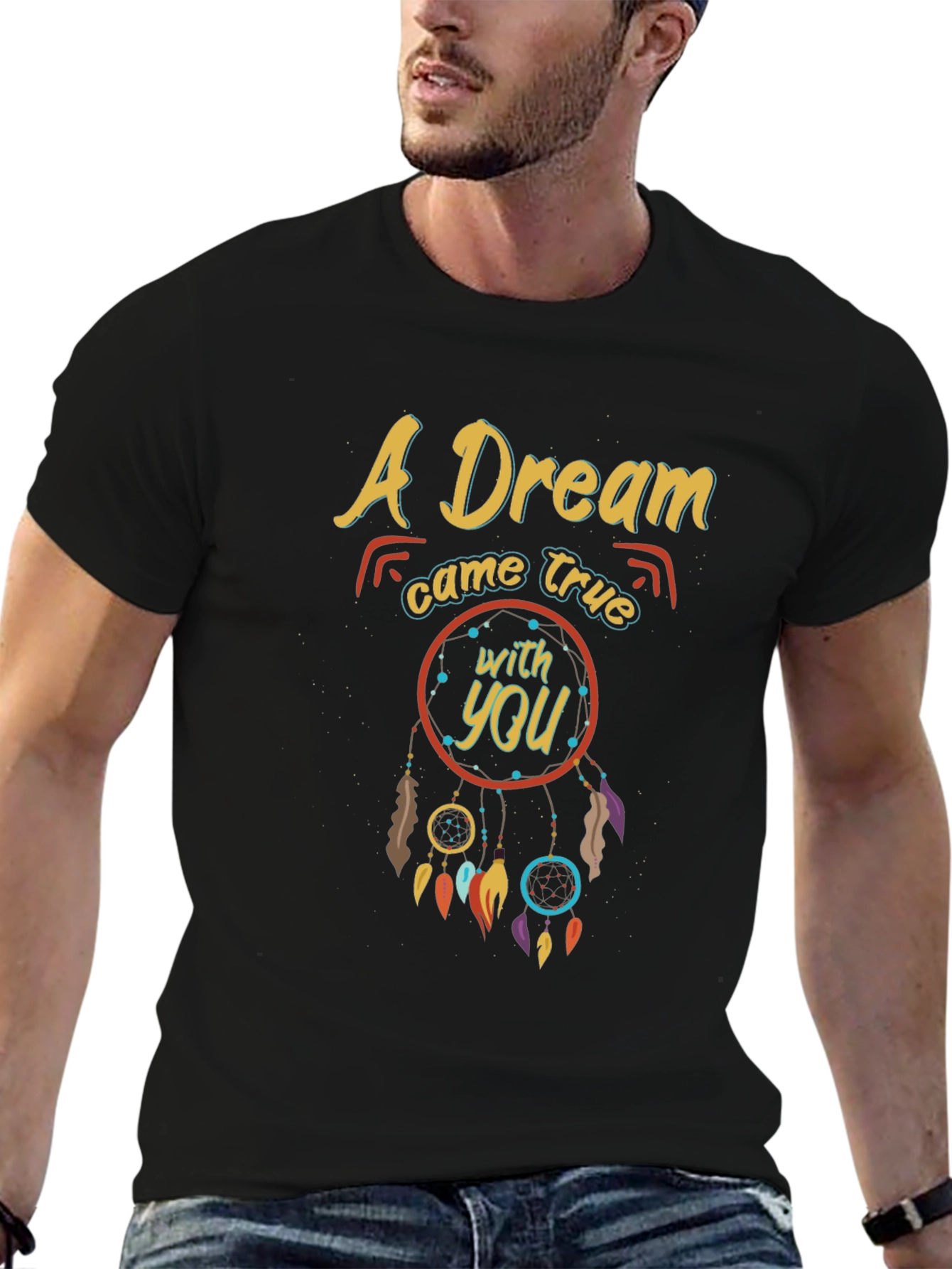 Dream Come True Graphic Tee - Black