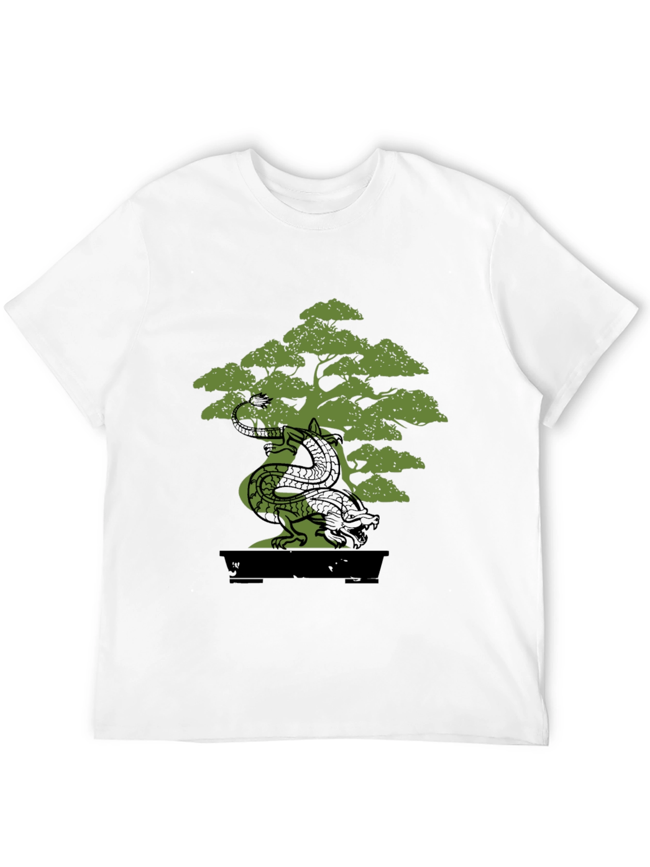 Dragon Bonsai Graphic Tee - Unique Design