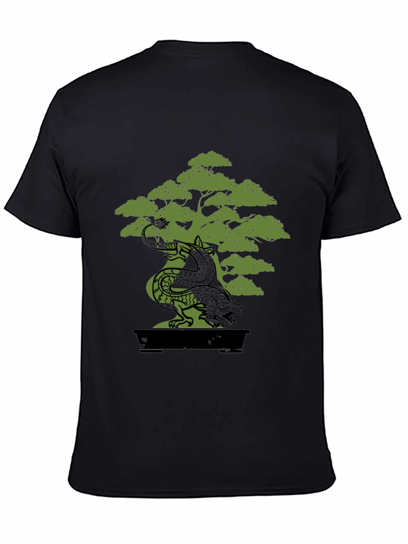 Dragon Bonsai Graphic Tee - Unique Design
