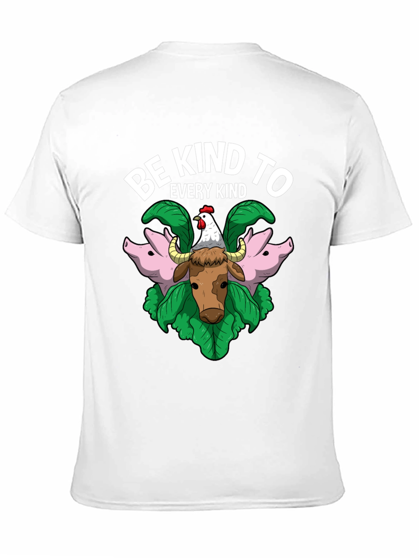 Be Kind to Every Kind Animal Graphic T-Shirt