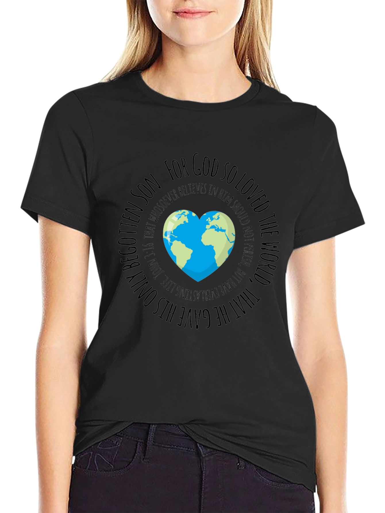 God So Loved the World Graphic T-Shirt