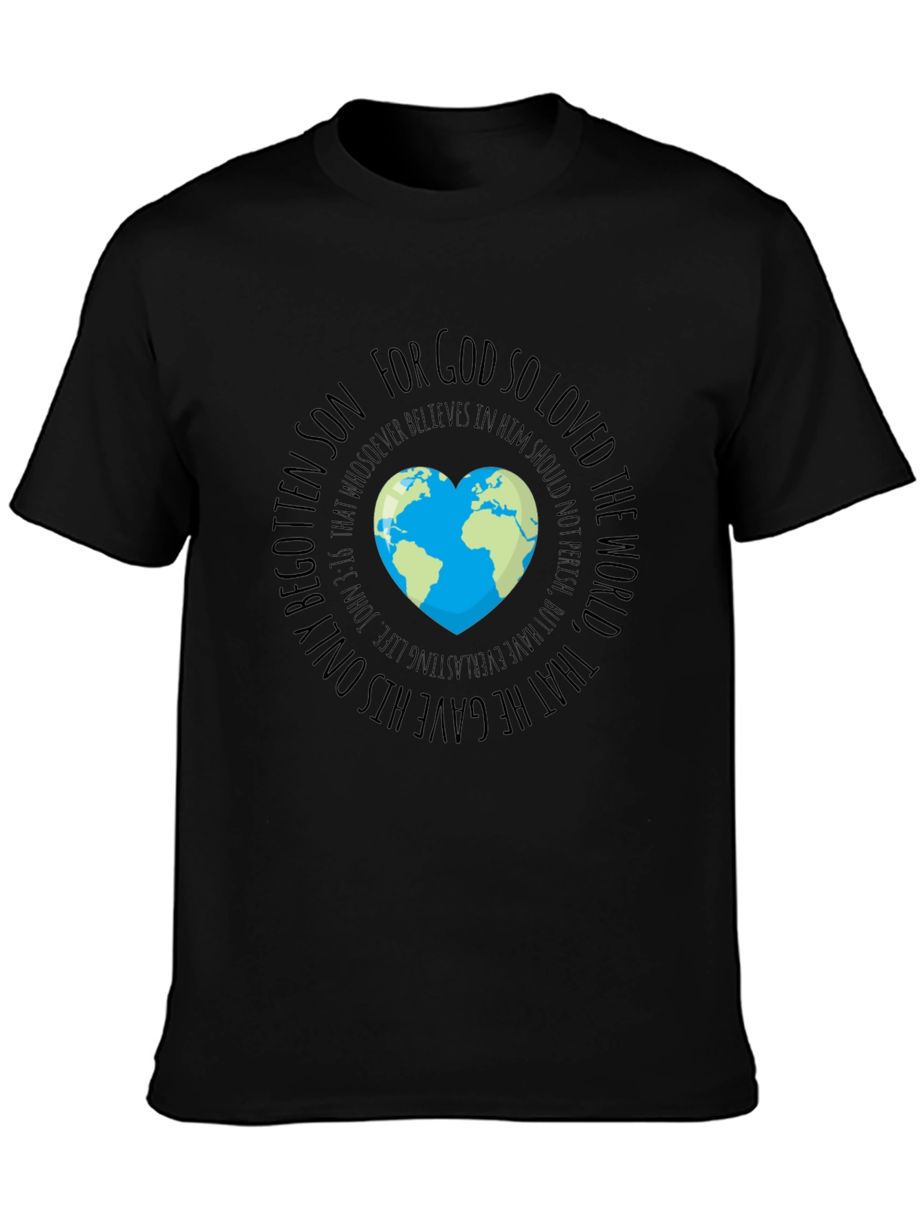 God So Loved the World Graphic T-Shirt