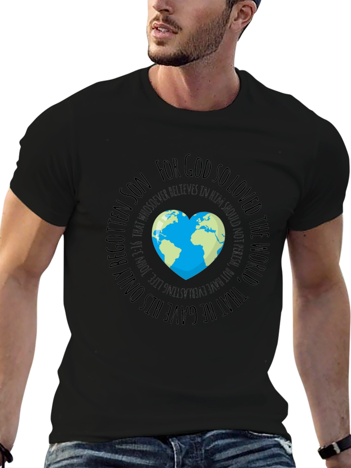 God So Loved the World Graphic T-Shirt