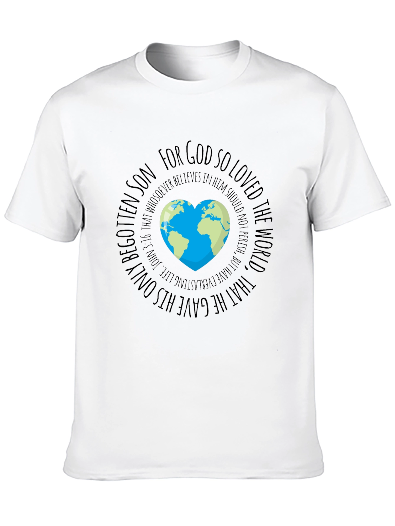 God So Loved the World Graphic T-Shirt