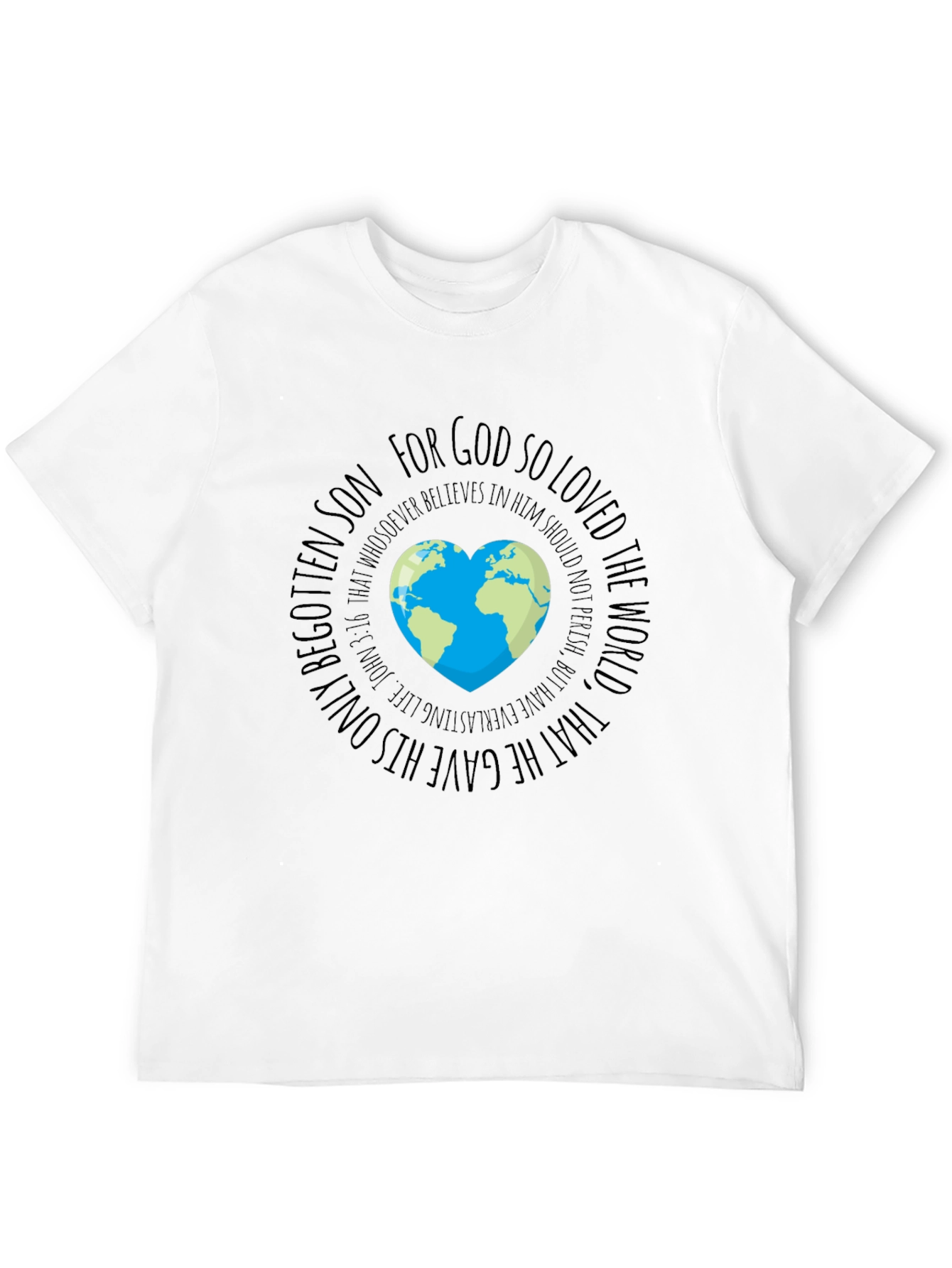 God So Loved the World Graphic T-Shirt