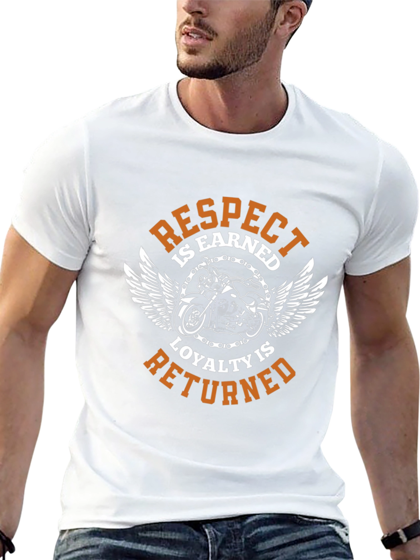 Respect is Earned Biker T-Shirt