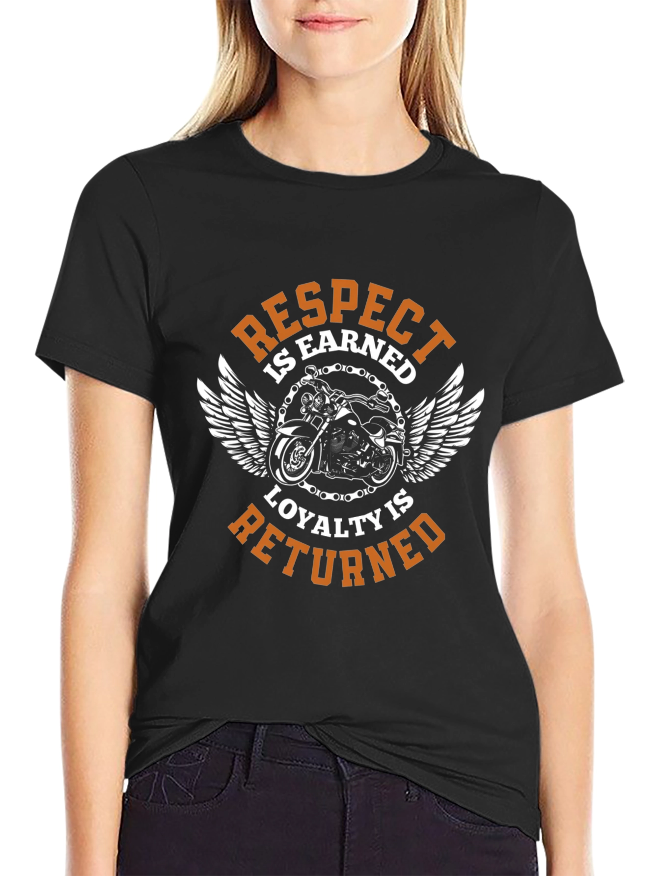 Respect is Earned Biker T-Shirt