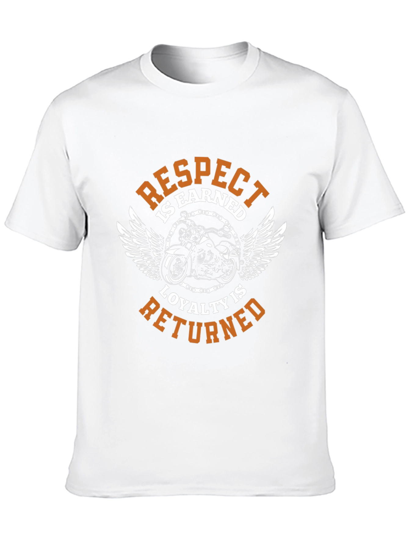 Respect is Earned Biker T-Shirt