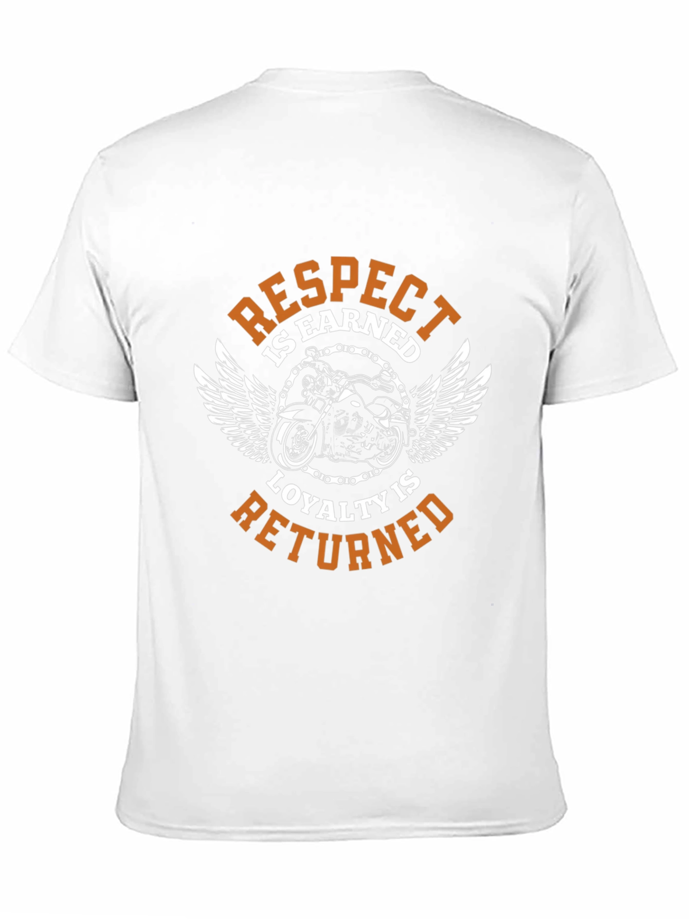 Respect is Earned Biker T-Shirt