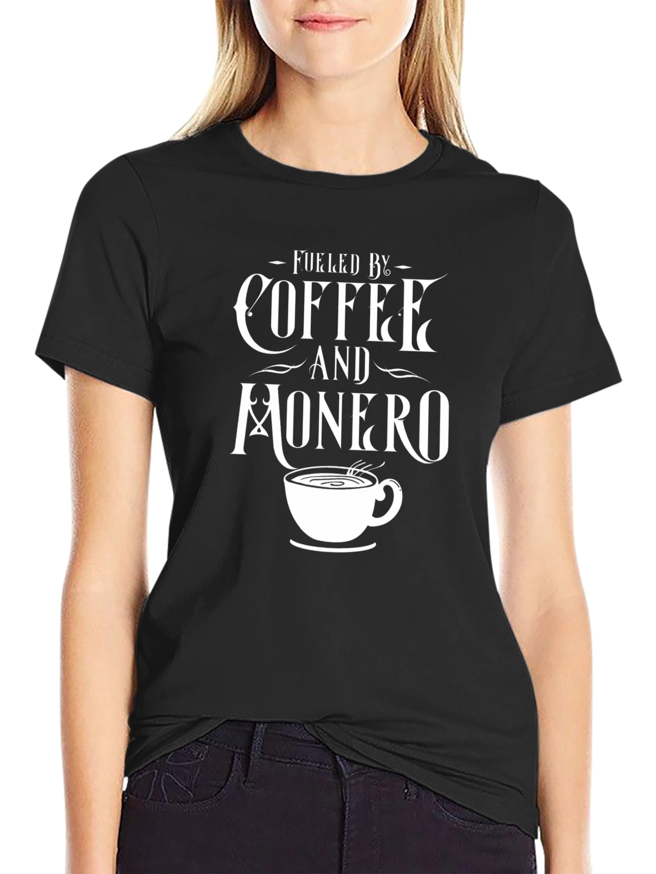 Fueled by Coffee and Monero T-Shirt
