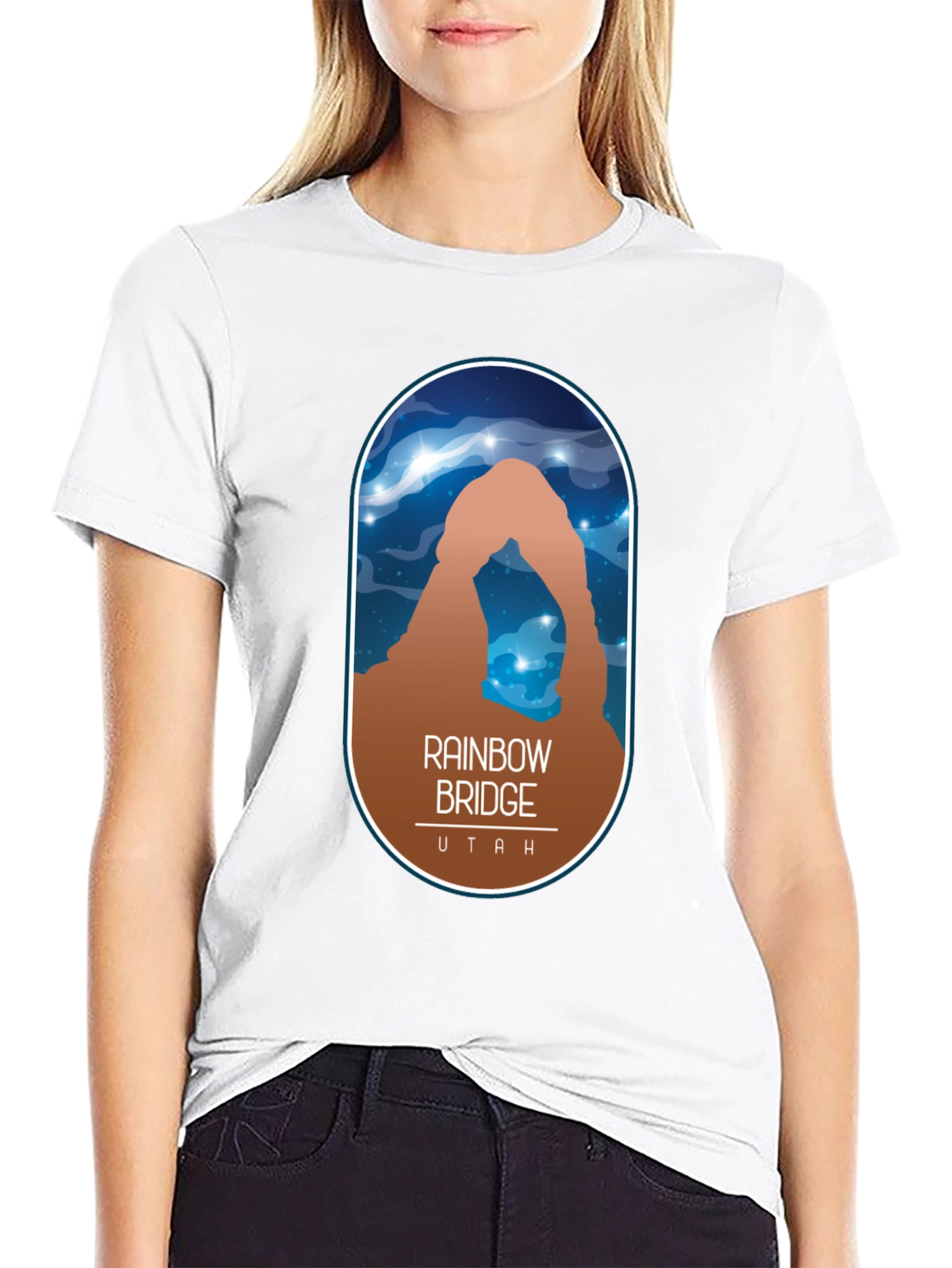 Rainbow Bridge Utah Graphic T-Shirt