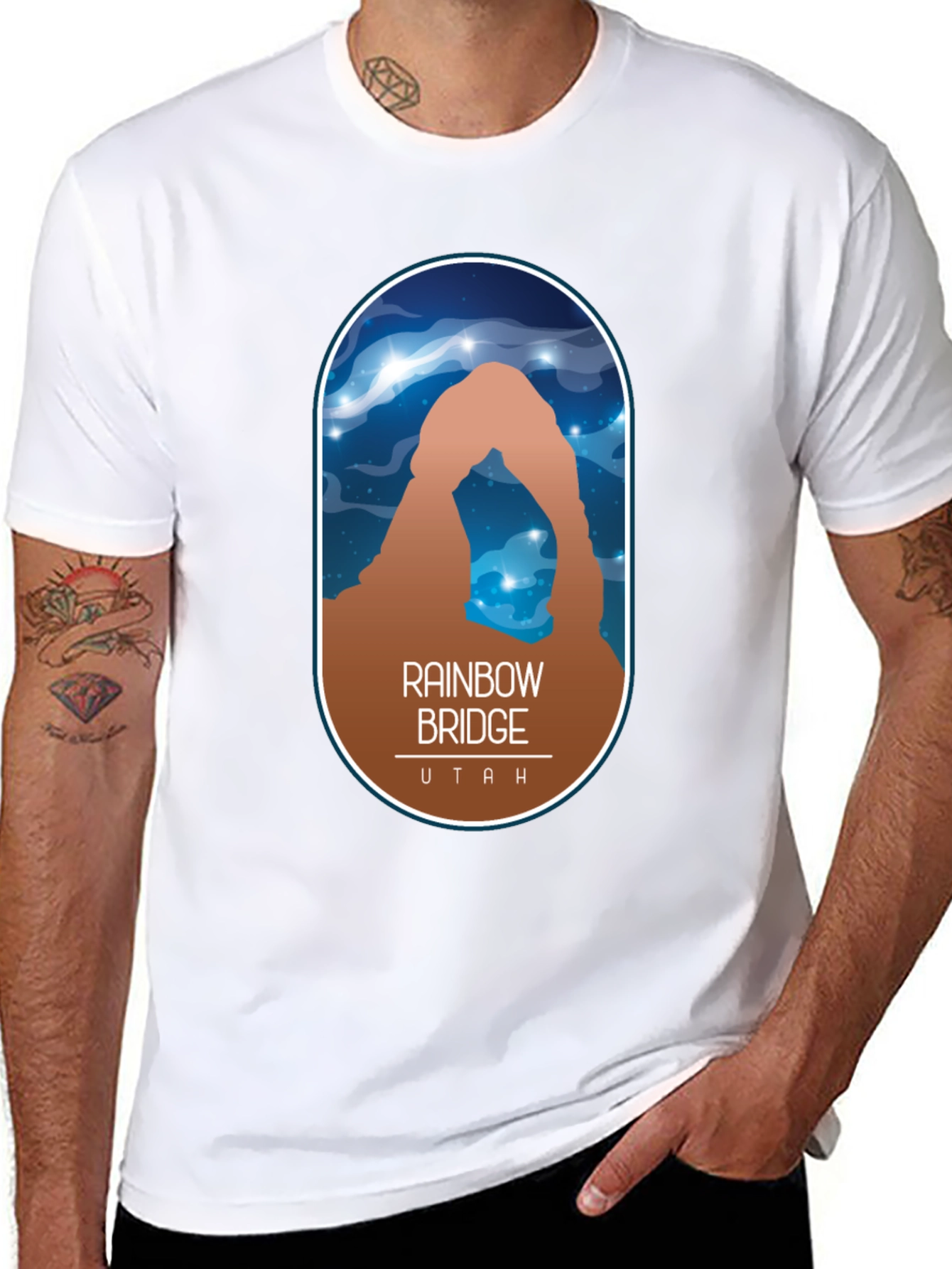 Rainbow Bridge Utah Graphic T-Shirt