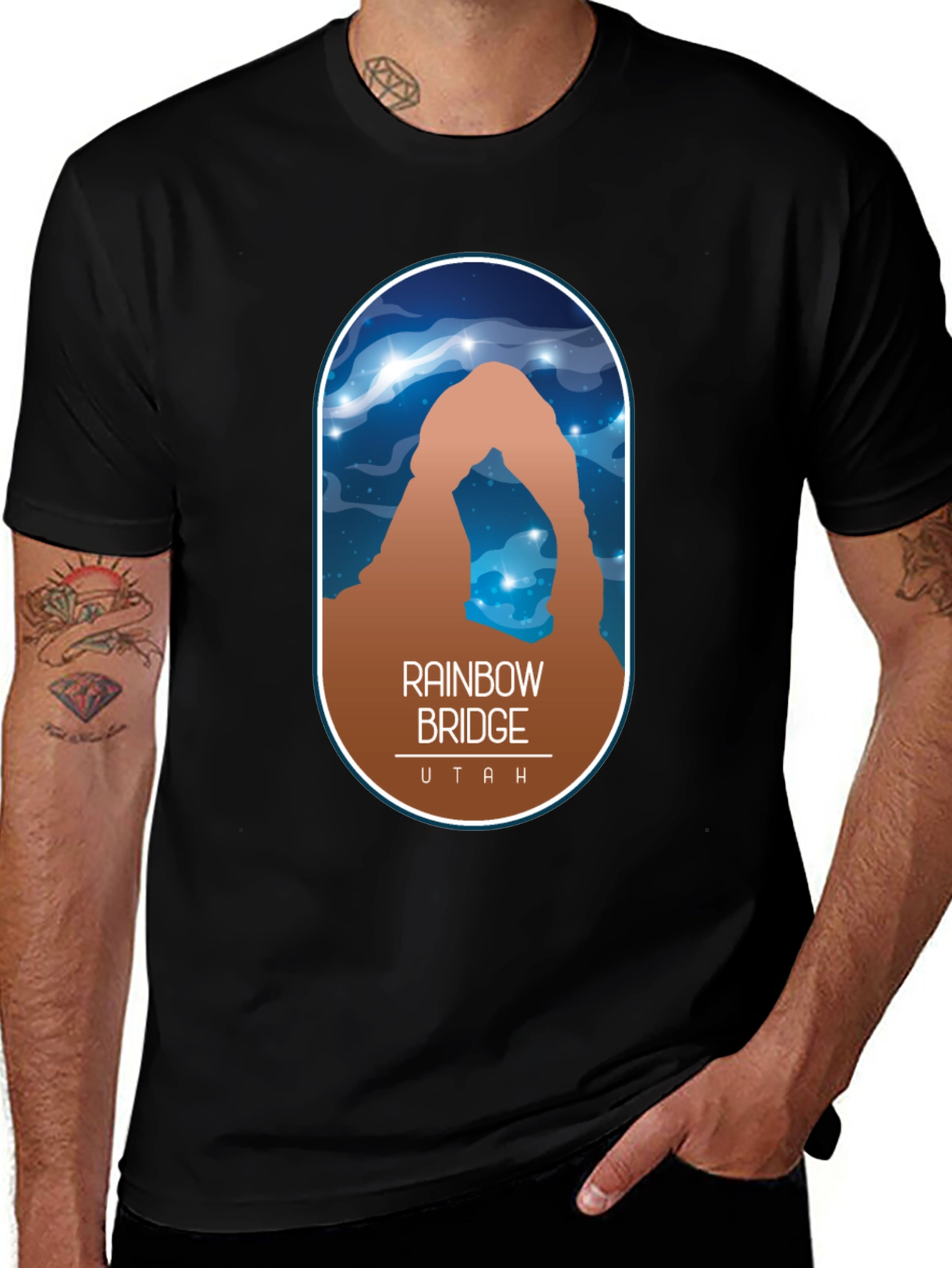 Rainbow Bridge Utah Graphic T-Shirt
