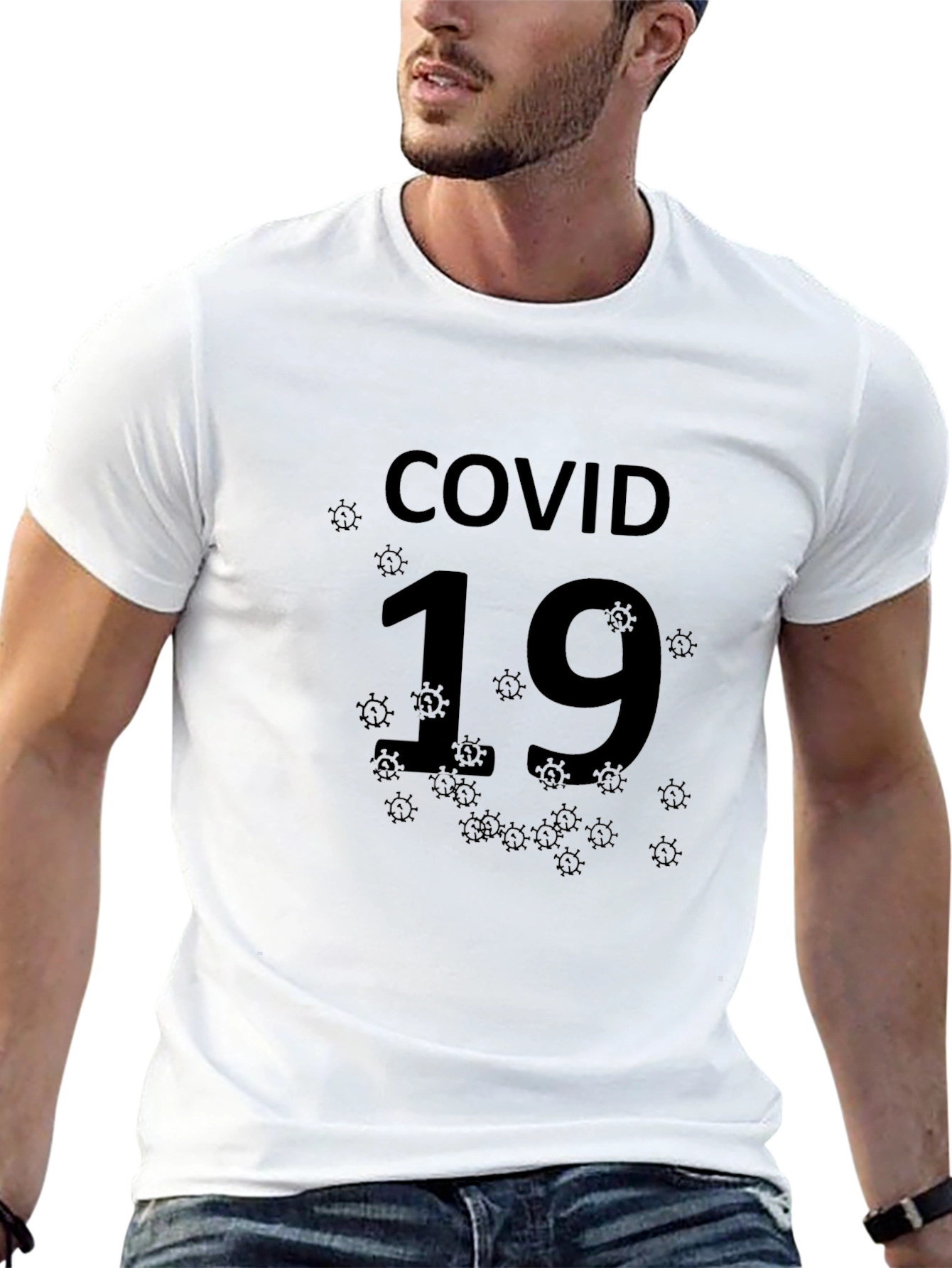 COVID-19 Graphic Tee - Novelty Pandemic Shirt