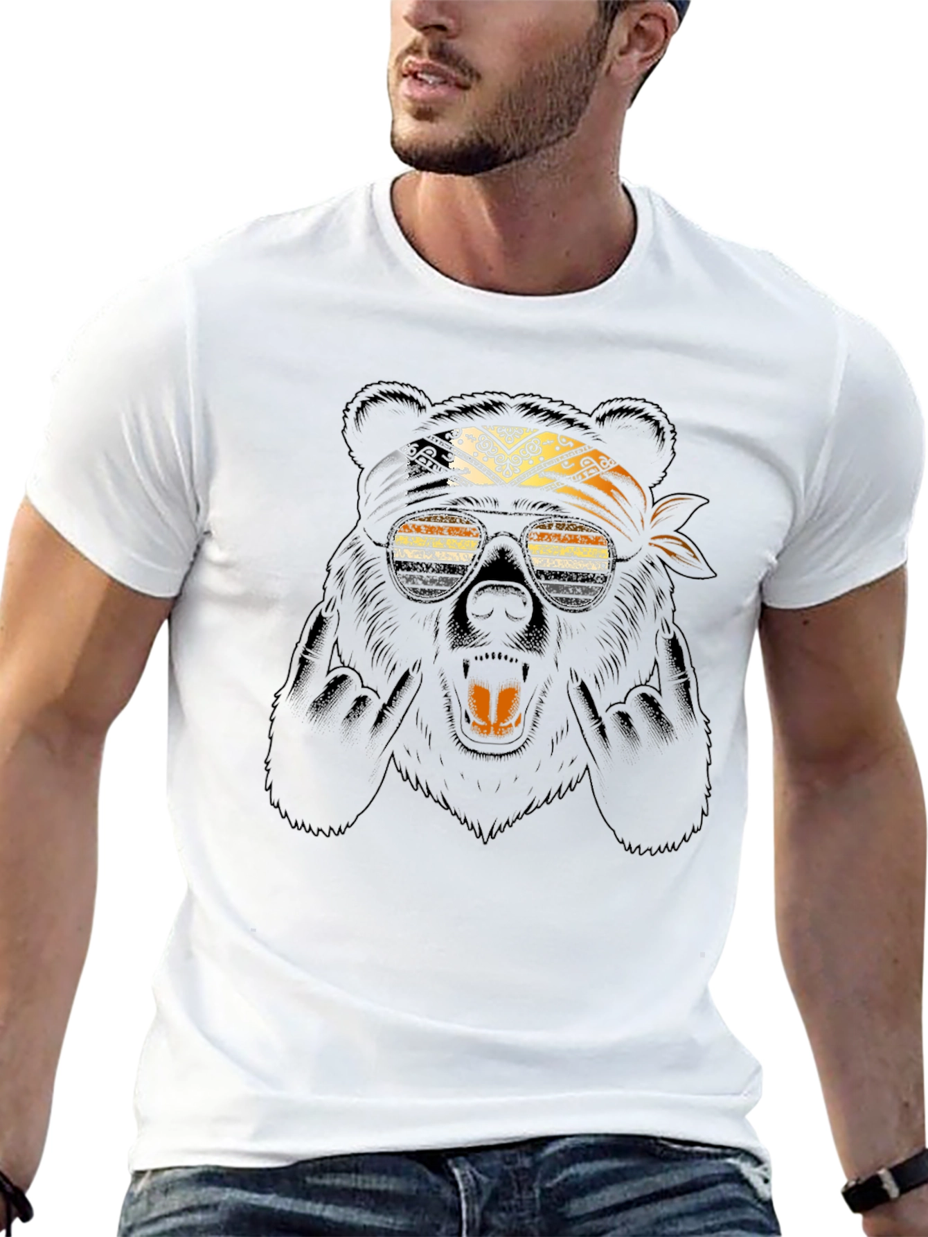 Cool Bear Graphic T-Shirt