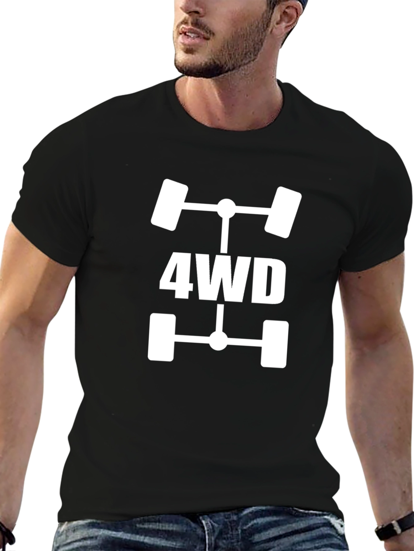 4WD Graphic Tee - Off-Road Adventure Shirt