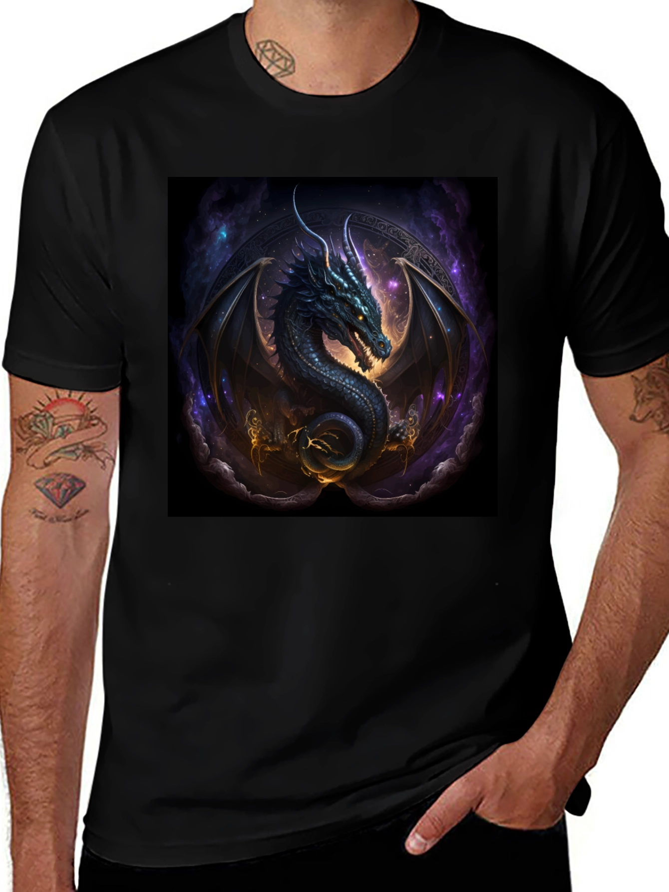 Dragon T-Shirt - Fantasy Graphic Tee